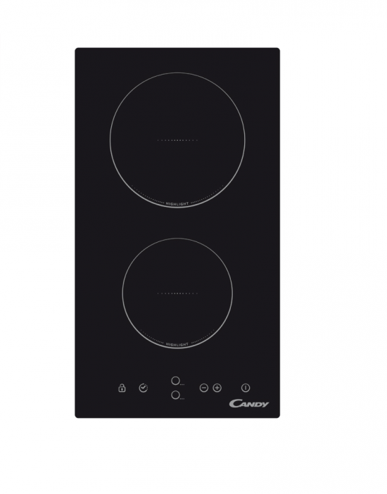 ENCIMERA CANDY CDH30 2FOCS VITROCERÀMICA