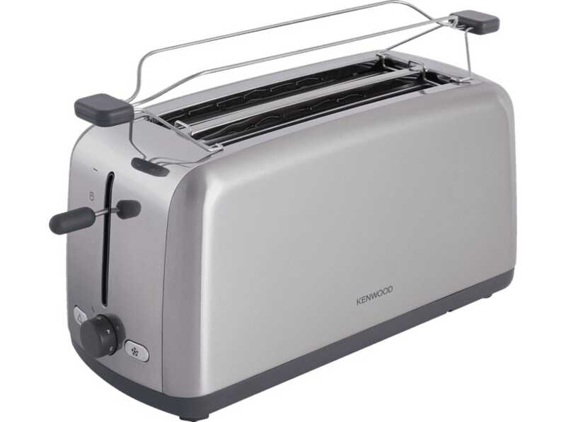 TOSTADORA KENWOOD TTM470 2RANURAS LARGAS INOX 1500W