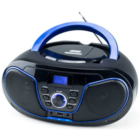RÀDIO/CD DAEWOO DBU-62 BLAU USB AUX AURICULARS