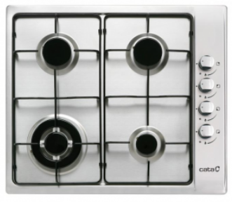 ENCIMERA CATA GI6031X 66011 4FOCS INOXIDABLE