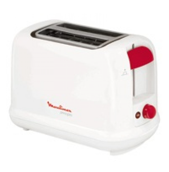 TOSTADORA MOULINEX LT160111 2RANURAS MINI BLANCO 850W TOSTADORA MOULINEX LT160111 2RANURAS MINI BLANCO 850W