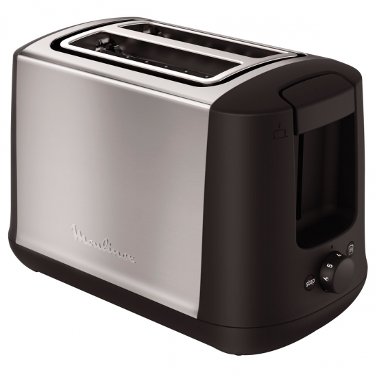 TOSTADORA MOULINEX LT340811 2RANURES MINI INOXIDABLE 850W