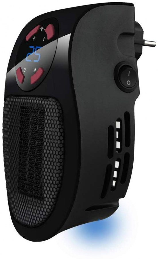 CALEFACTOR TAURUS TROPICANO PLUG HEATER 500W NEGRE