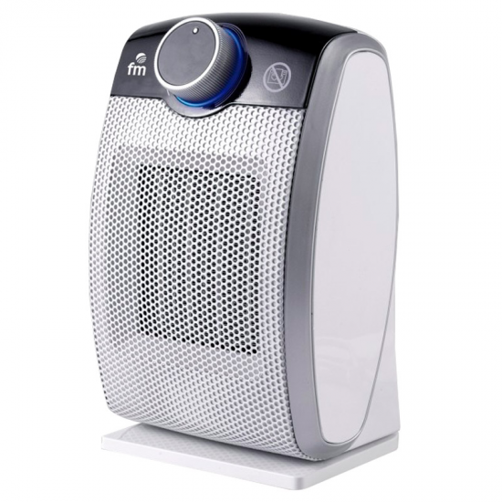 CALEFACTOR FM TC20 1800W CERÁMICO OSCILANTE PLATA