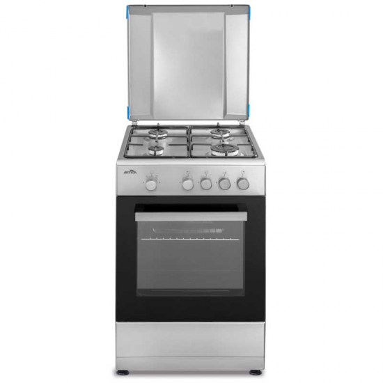 COCINA ARTICA AKF5055X INOXIDABLE 50x55 4FUEGOS