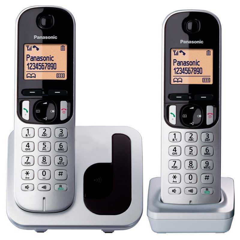 TELÉFONO DECT PANASONIC KX-TGC212, DUO, SPS SILVER TELÉFONO DECT PANASONIC KX-TGC212, DUO, SPS SILVER