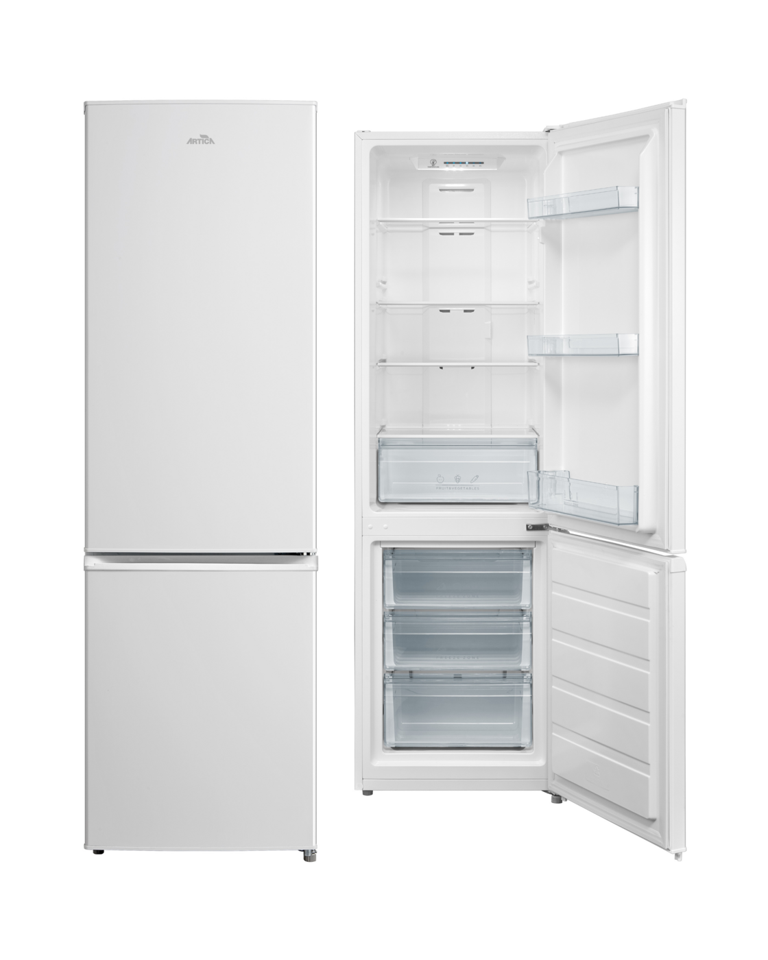 FRIGORÍFICO COMBI ARTICA AFFC18055EW, 180x55, NO FROST, BLANCO - E