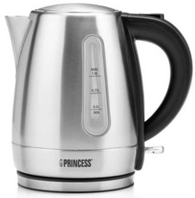 HERVIDOR PRINCESS 1L 2200W INOXIDABLE 236023 HERVIDOR PRINCESS 1L 2200W INOXIDABLE 236023