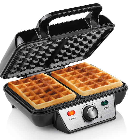 GOFRERA TRISTAR WF2195 1000W INOX - 2 GOFRES