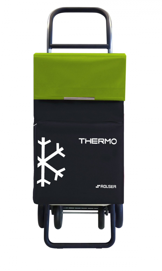 CARRO-COMPRA ROLSER TER039 TERMO FRESH MF 4.2 NEGRO/LIMA - 4RUEDA 54L CARRO-COMPRA ROLSER TER039 TERMO FRESH MF 4.2 NEGRO/LIMA - 4RUEDA 54L