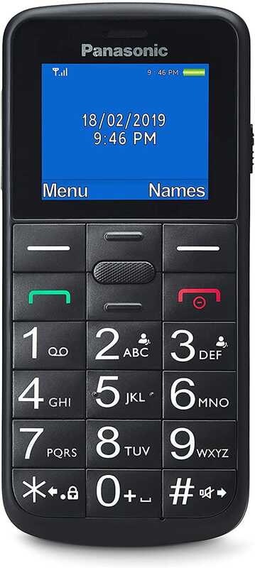 SENIORPHONE PANASONIC KX-TU110EXB NEGRO - 1,77" SENIORPHONE PANASONIC KX-TU110EXB NEGRO - 1,77"