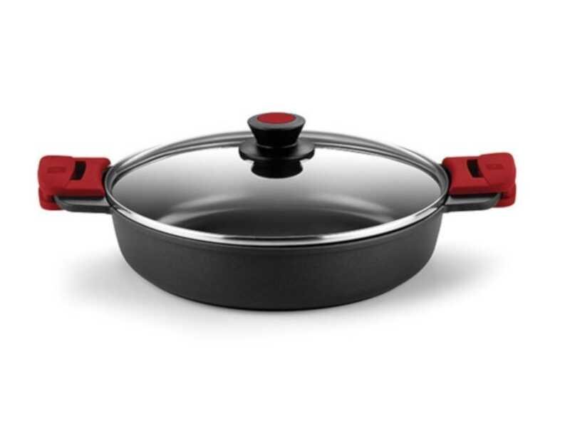 CASSOLA BRA PREMIERE VERMELLA BAIXA - 32CM