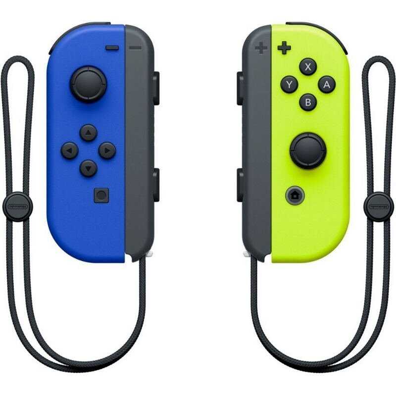 MANDO NINTENDO SWITCH SET IZQ/DER AZUL/AMARILLO MANDO NINTENDO SWITCH SET IZQ/DER AZUL/AMARILLO