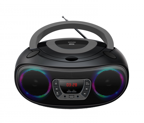 RÁDIO/CD DENVER TCL-212 GREY BLUETOOTH