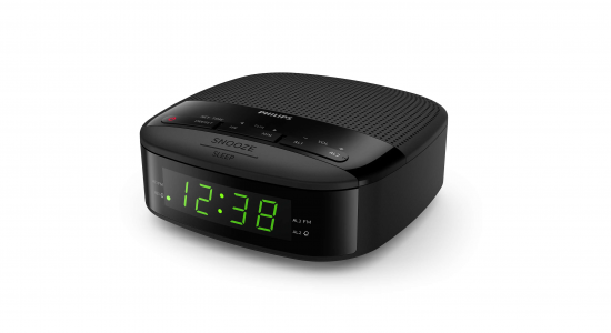 RÁDIO/RELOJ PHILIPS TAR3205/12 LED NEGRO