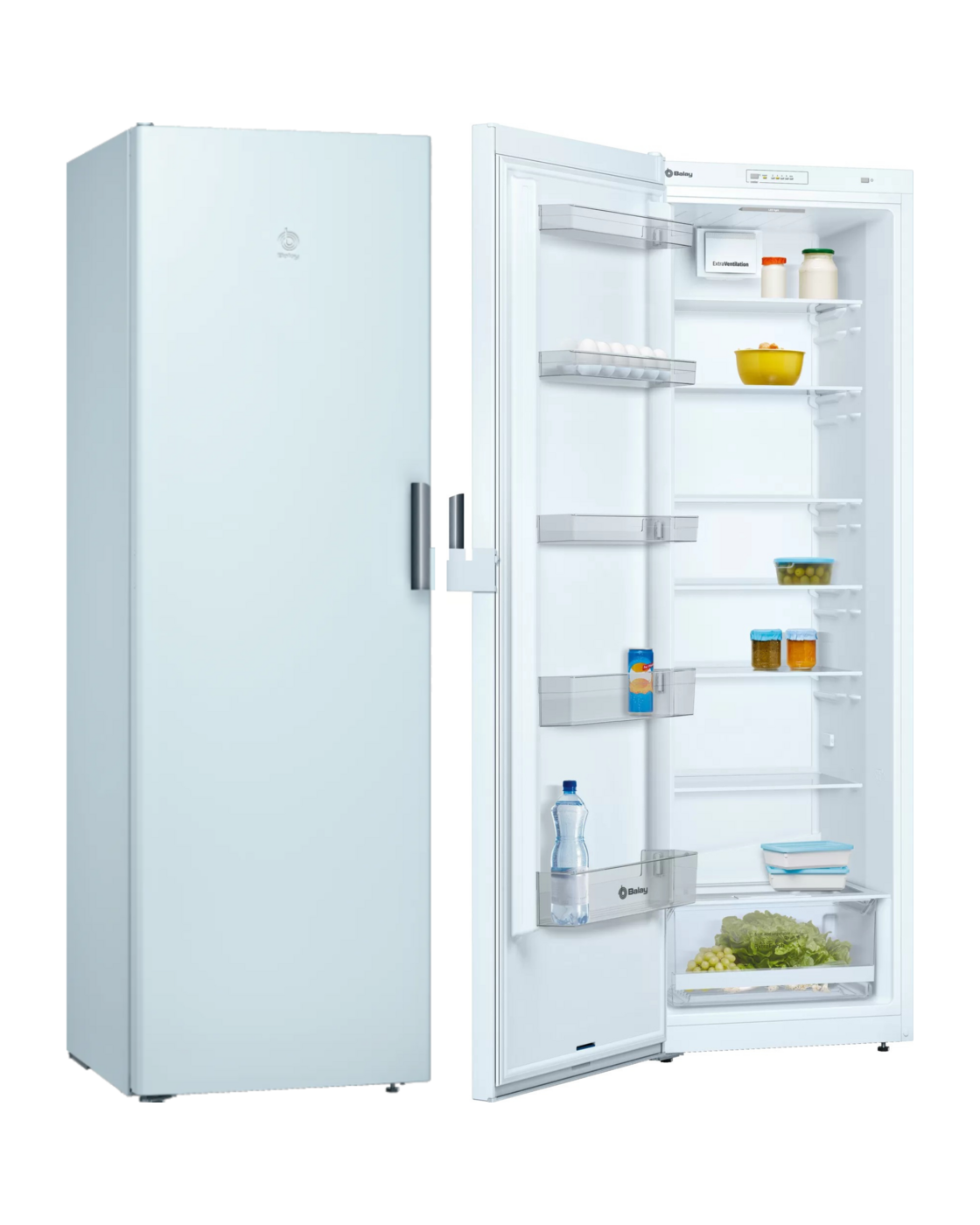 FRIGORÍFICO BALAY 3FCE563WE, 186x60, BLANCO, 1PUERTA - E