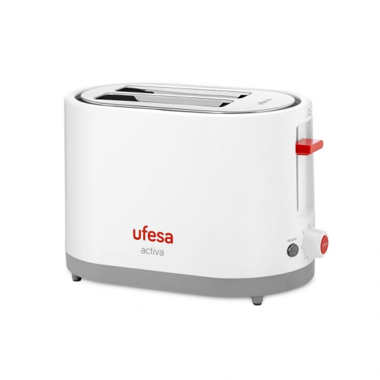 TOSTADORA UFESA TT7385 2R MINI BLANCO 750W TOSTADORA UFESA TT7385 2R MINI BLANCO 750W