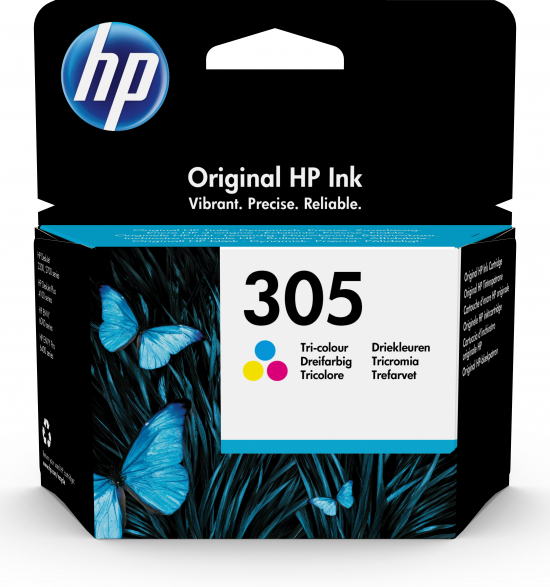TINTA HP 305 TRICOLOR 3YM60AE