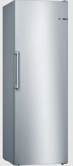 CONGELADOR VERTICAL BOSCH GSN33VLEP 176x60 NF ACERO MATE - E