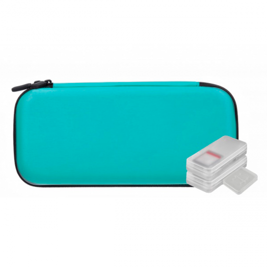 ESTUCHE NUWA SWITCH AZUL ANTIGOLPE + 4 FUNDAS JUEGOS