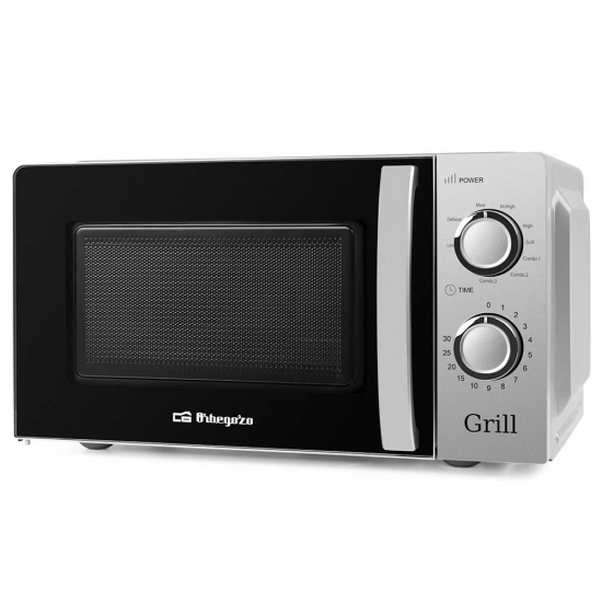 MICROONDAS ORBEGOZO MIG2138 20L GRILL SILVER