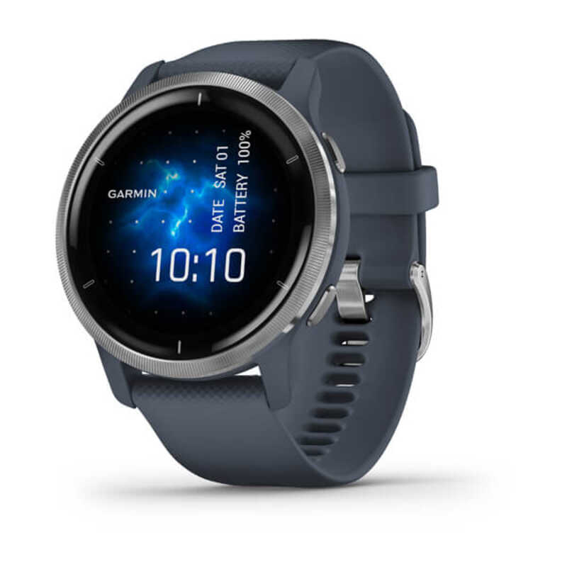 SMARTWATCH GARMIN VENU 2 010-02430-10 AZUL PLATA SMARTWATCH GARMIN VENU 2 010-02430-10 AZUL PLATA