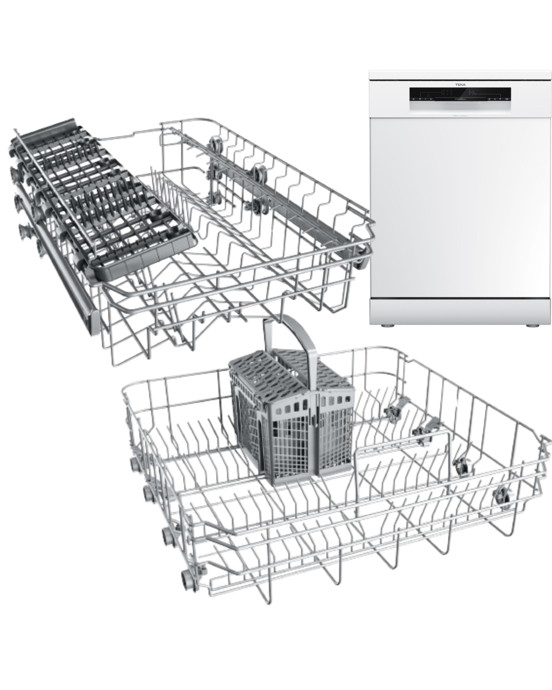 LAVAVAJILLAS TEKA DFS26650, BLANCO, 114280000, DISPLAY - E LAVAVAJILLAS TEKA DFS26650, BLANCO, 114280000, DISPLAY - E