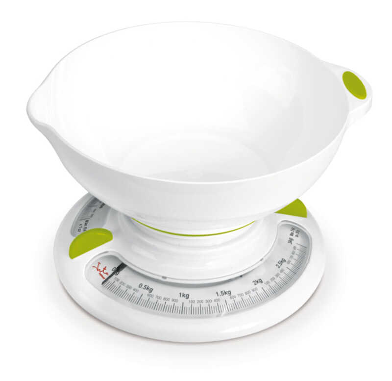 BALANZA MECÁNICA JATA 610 CON BOL BLANCA - 3KG