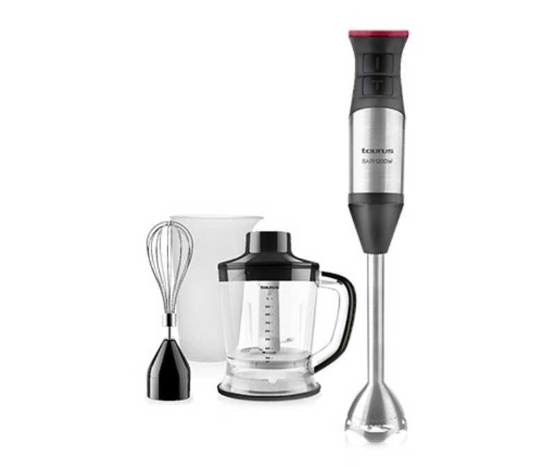 BATIDORA TAURUS BAPI 1200P.INOX 1200W C/A PIE INOXIDABLE