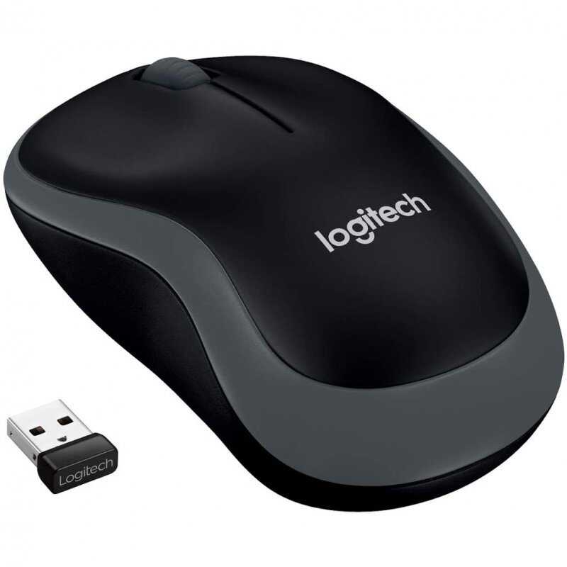 RATÓN LOGITECH M185 WIRELESS GRIS 910-002235 RATÓN LOGITECH M185 WIRELESS GRIS 910-002235