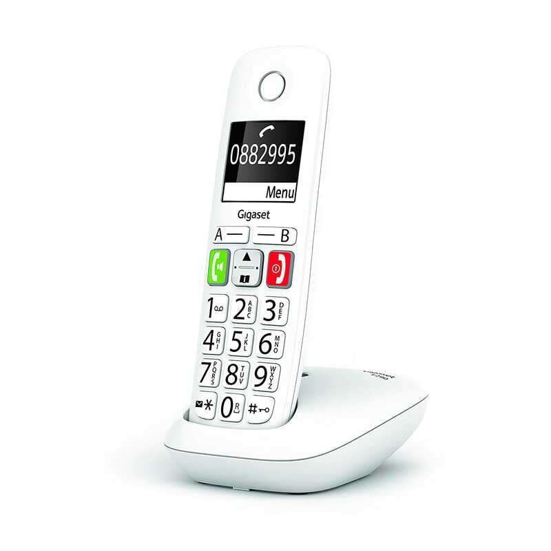 TELÉFONO DECT GIGASET E290 BLANCO TELÉFONO DECT GIGASET E290 BLANCO