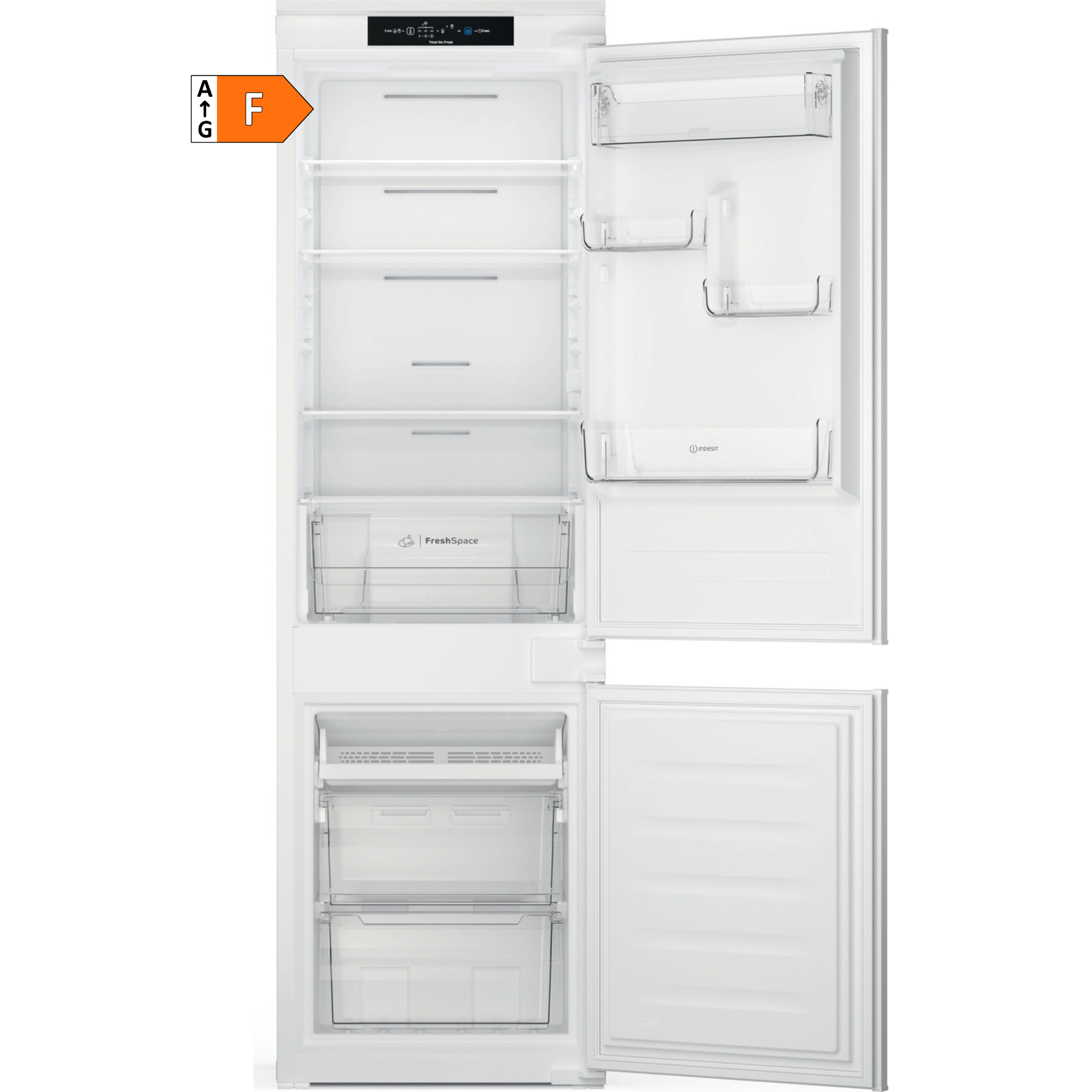 FRIGORÍFICO COMBI INDESIT INC18T311 177x54 NOFROST INTEGRABLE - F