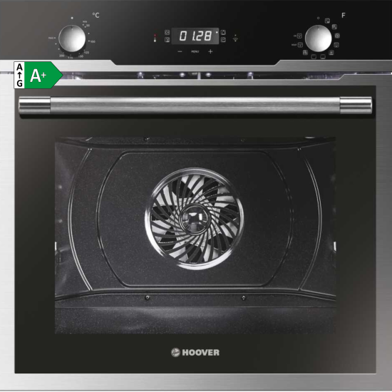 FORN HOOVER HOZ3150IN GT 70L DISPLAY INOXIDABLE/NEGRE WIFI - A+