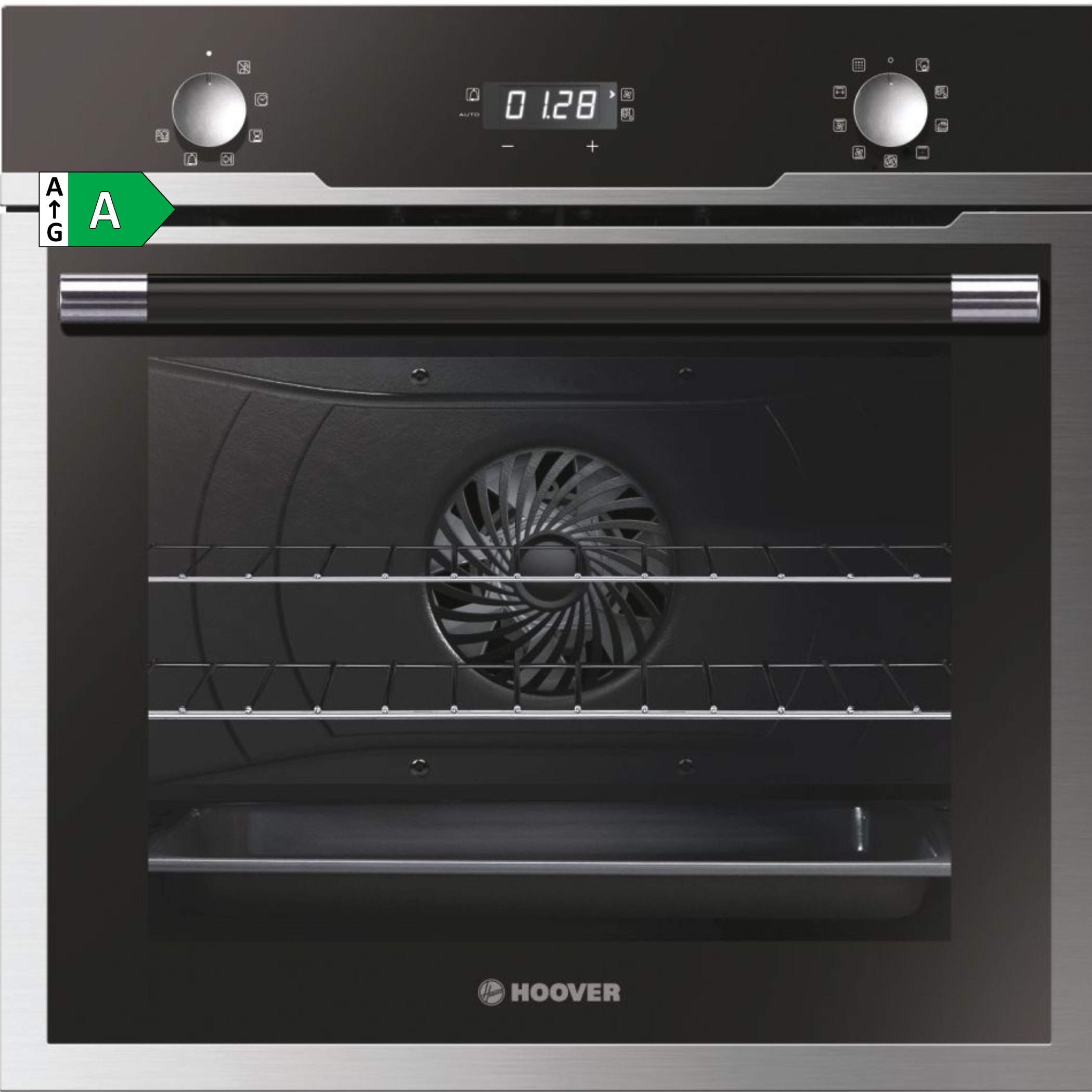 FORN HOOVER HOZ5870IN PIROLITIC GT 70L DSP INOX/NEGRE WIFI - A