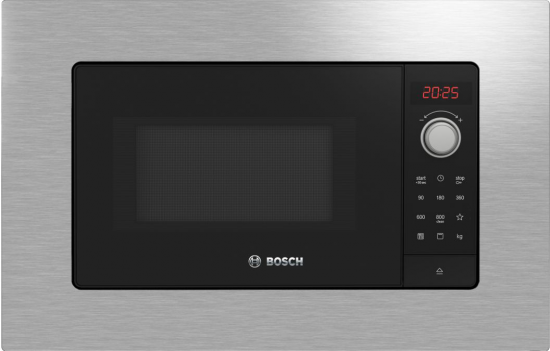 MICROONDAS BOSCH BEL623MS3, INTEGRABLE, GRILL - 20L