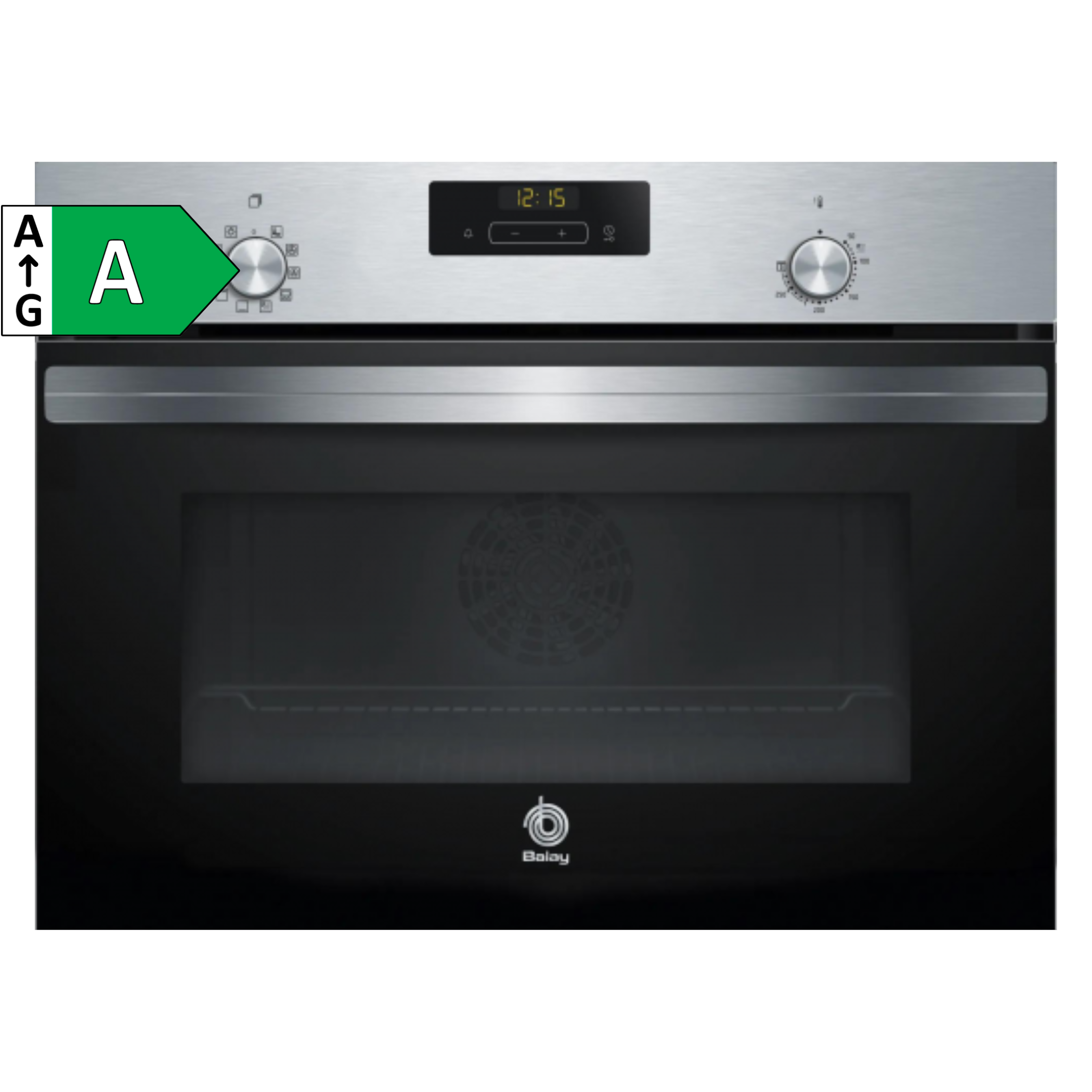 FORN BALAY 3CB4130X2 MF 45CM NEGRE/INOXIDABLE - A