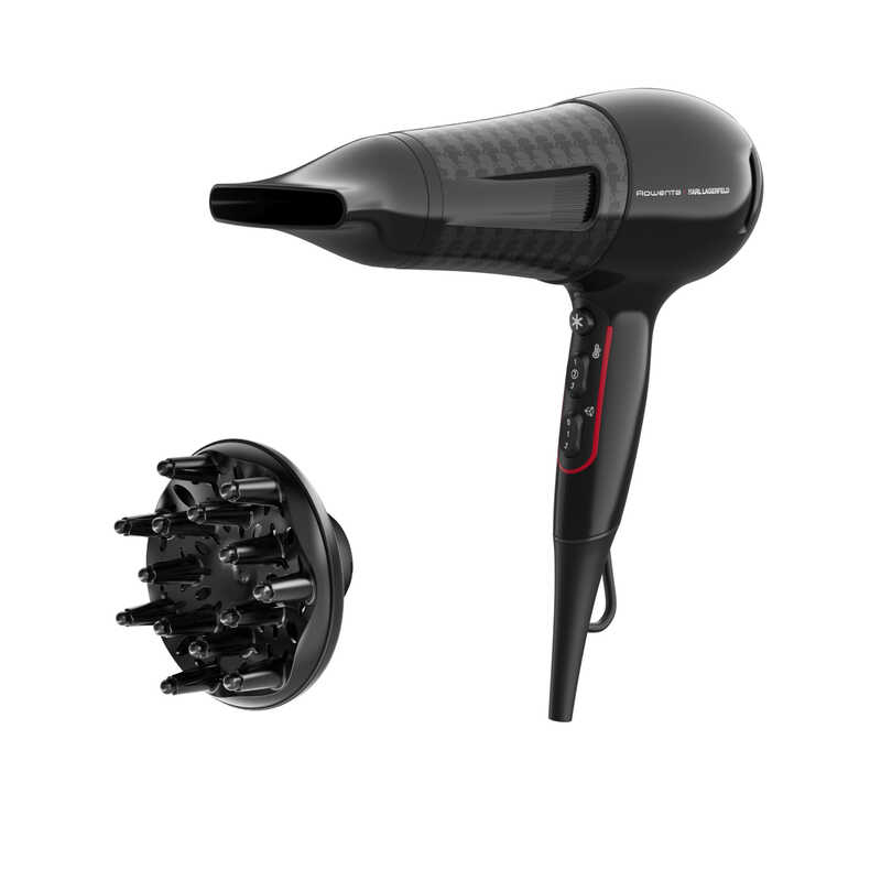SECADOR ROWENTA CV591L 2100W IONICO KARL LAGERFELD SECADOR ROWENTA CV591L 2100W IONICO KARL LAGERFELD