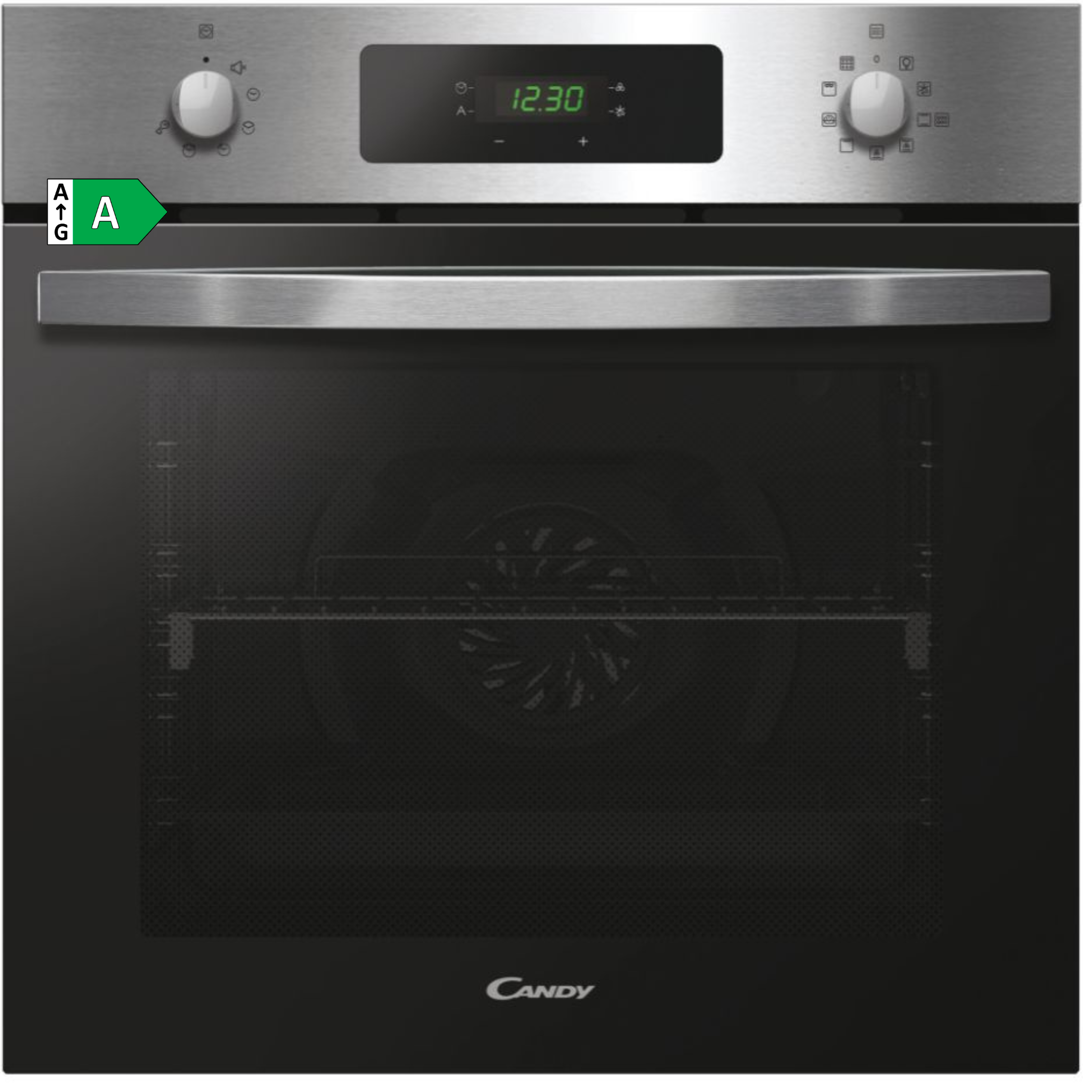 FORN CANDY FICDPX696 70L MF DISPLAY PIROLÍTIC INOXIDABLE - A