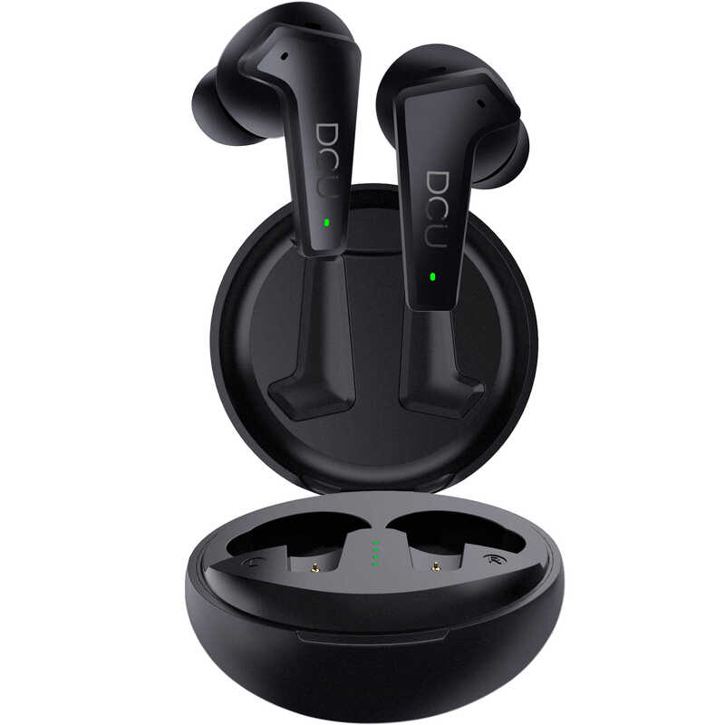 AURICULARS BOTÓ DCU EARBUDS BLUETOOTH CANCEL·LACIÓ SOROLL NEGRE