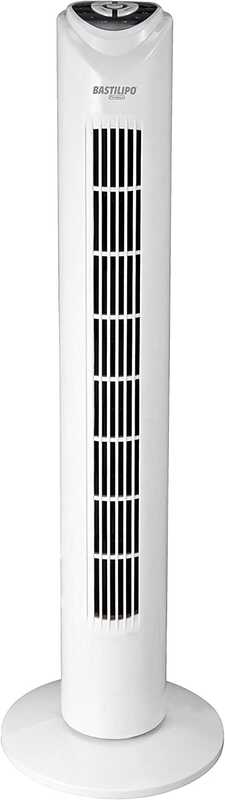 VENTILADOR TORRE BASTILIPO CALA SALADA, COMANDAMENT DISTÀNCIA, 79CM, BLANC - 50W