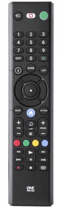 COMANDAMENT A DISTÀNCIA ONE FOR ALL URC 1312 SONY COMANDAMENT A DISTÀNCIA ONE FOR ALL URC 1312 SONY