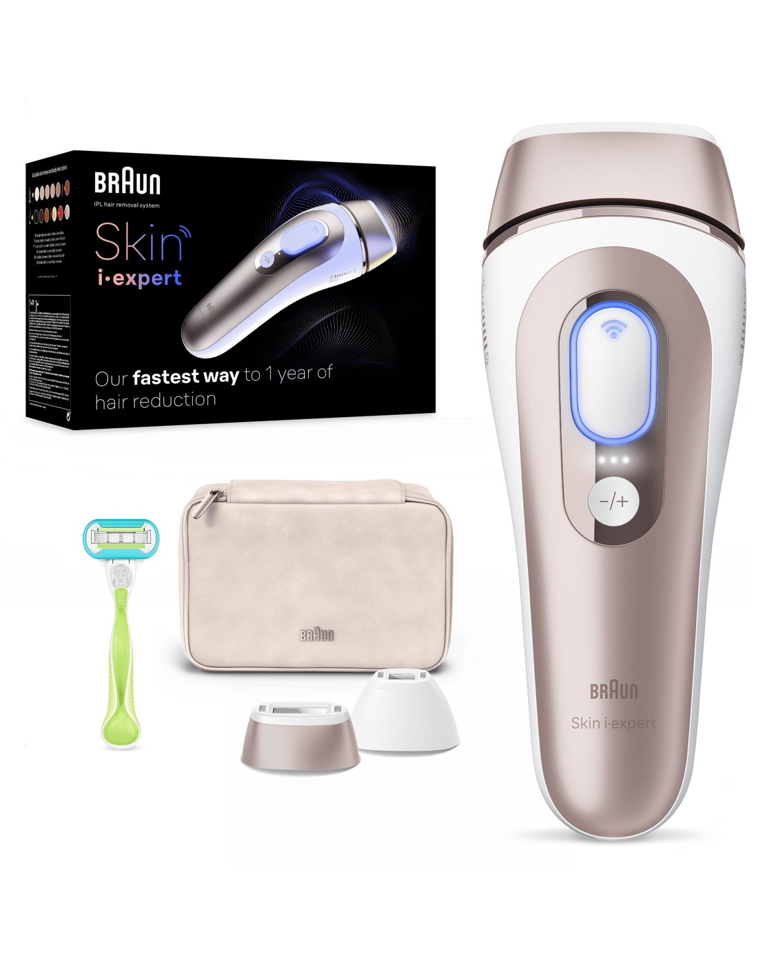 DEPILADORA IPL BRAUN PL7147, SKIN I-EXPERT, APP 2 CAB