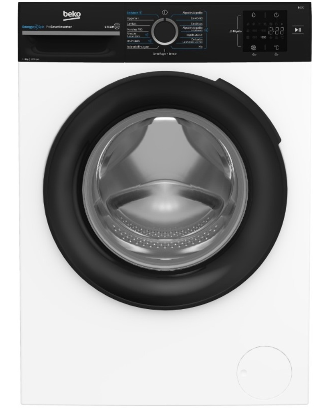 LAVADORA BEKO BM3WFSU38213 8K, 1200RPM, ENERGYSPIN - A