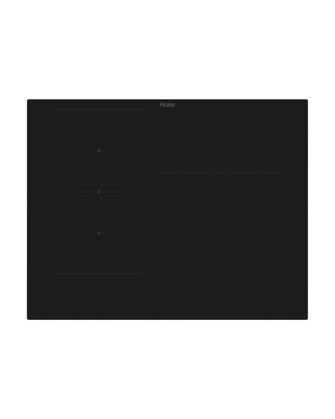 ENCIMERA HAIER HAIFB53IRCS, 3 FUEGOS, INDUCCIÓN ENCIMERA HAIER HAIFB53IRCS, 3 FUEGOS, INDUCCIÓN