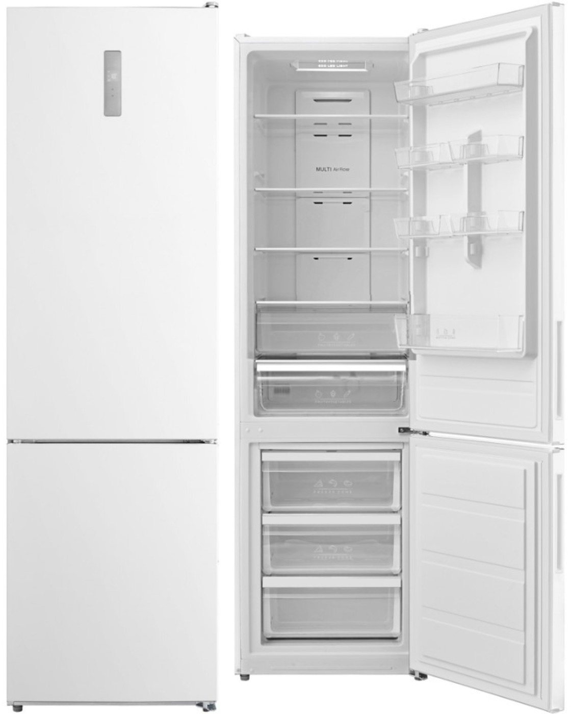 FRIGORÍFICO COMBI TEKA NFL4300WH, 201x60, NO FROST, DISPLAY, BLANCO - E