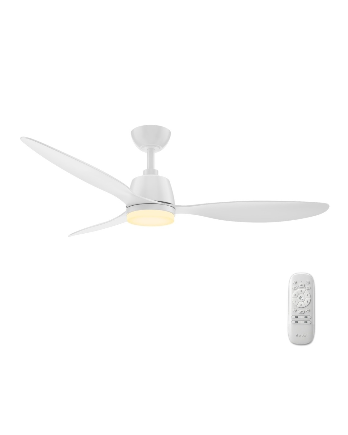 VENTILADOR TECHO ARTICA AVTECH18B, BLANCO, 18W - 132CM