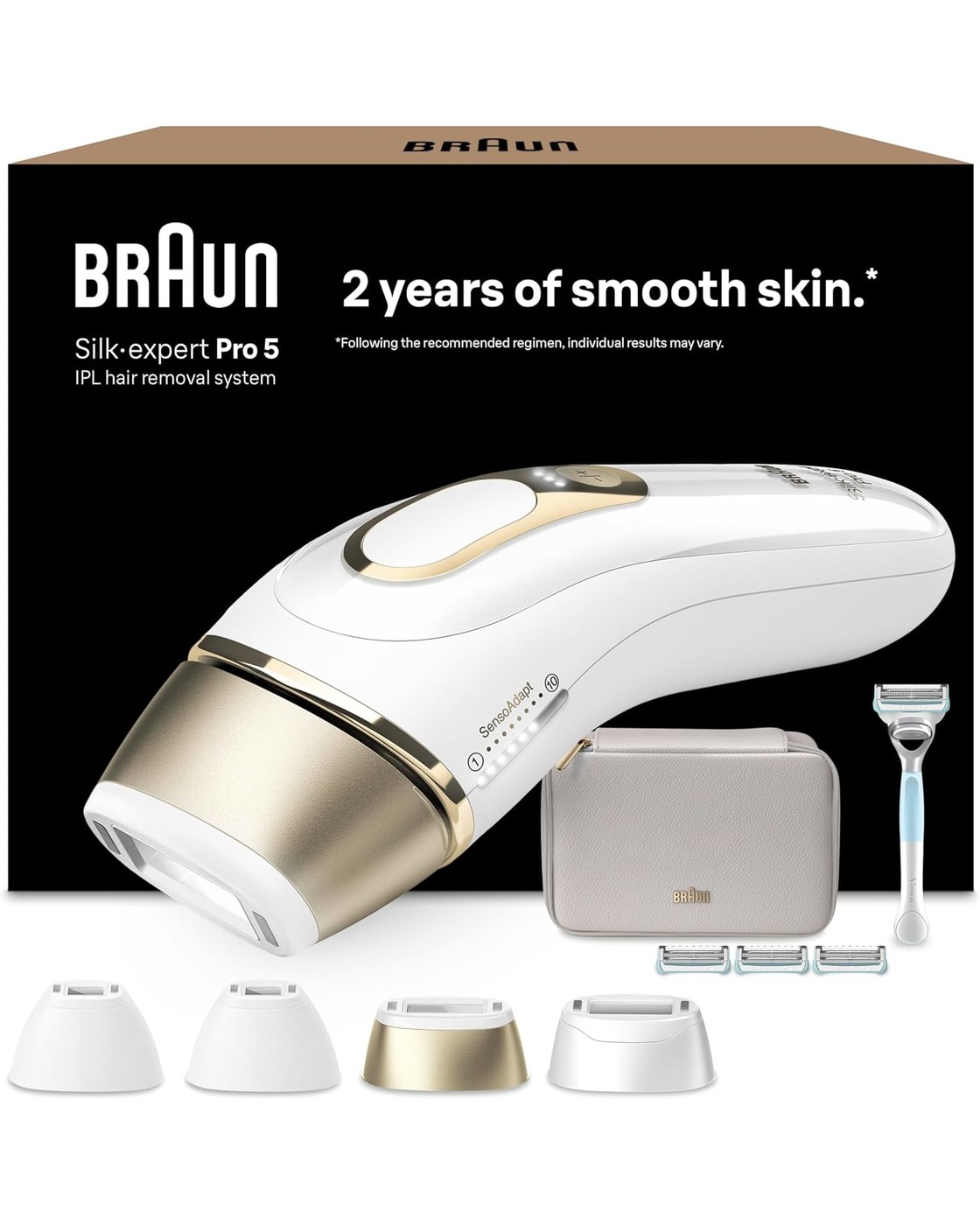 DEPILADORA BRAUN PL5358 WHT/GOLD