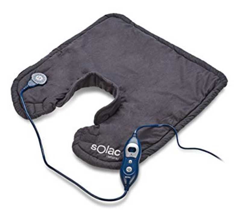 ALMOHADILLA ELÉCTRICA SOLAC CT8690 100W CERVICAL Y HOMBROS ALMOHADILLA ELÉCTRICA SOLAC CT8690 100W CERVICAL Y HOMBROS
