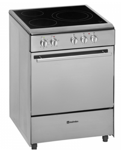 CUINA MEIRELES E603X 3FOCS VITROCERÀMICA 60x60 INOXIDABLE