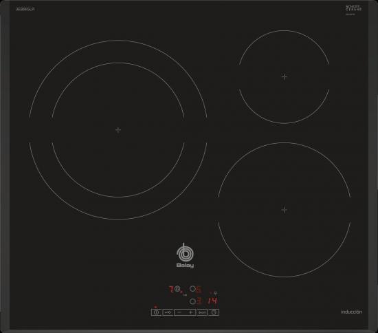 ENCIMERA BALAY 3EB965LR 3FUEGOS INDUCCIÓN ENCIMERA BALAY 3EB965LR 3FUEGOS INDUCCIÓN